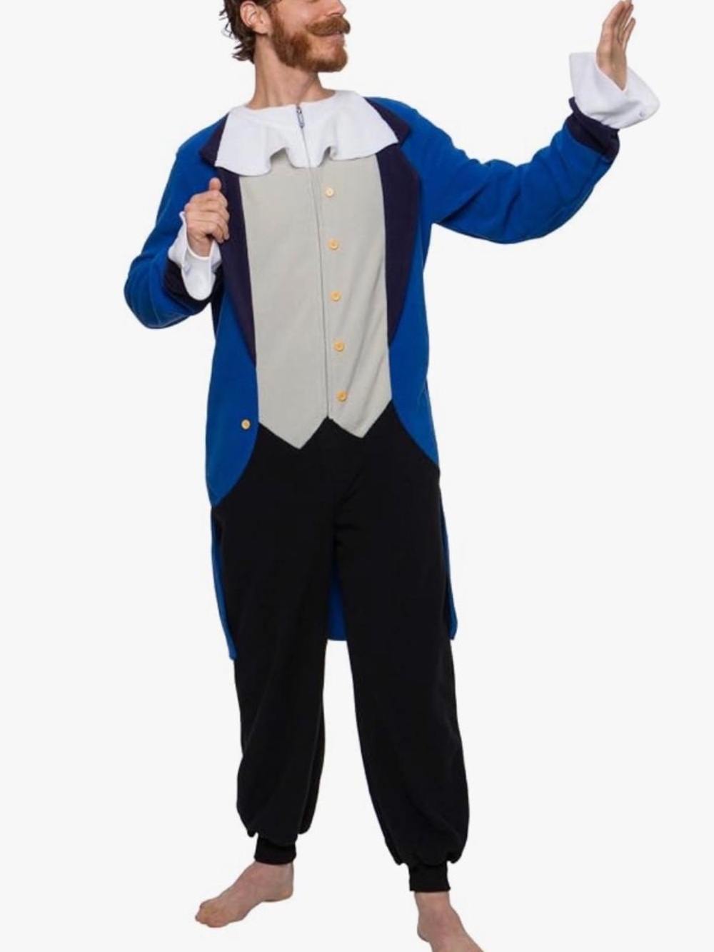 Men’s Colonial Halloween Onesie